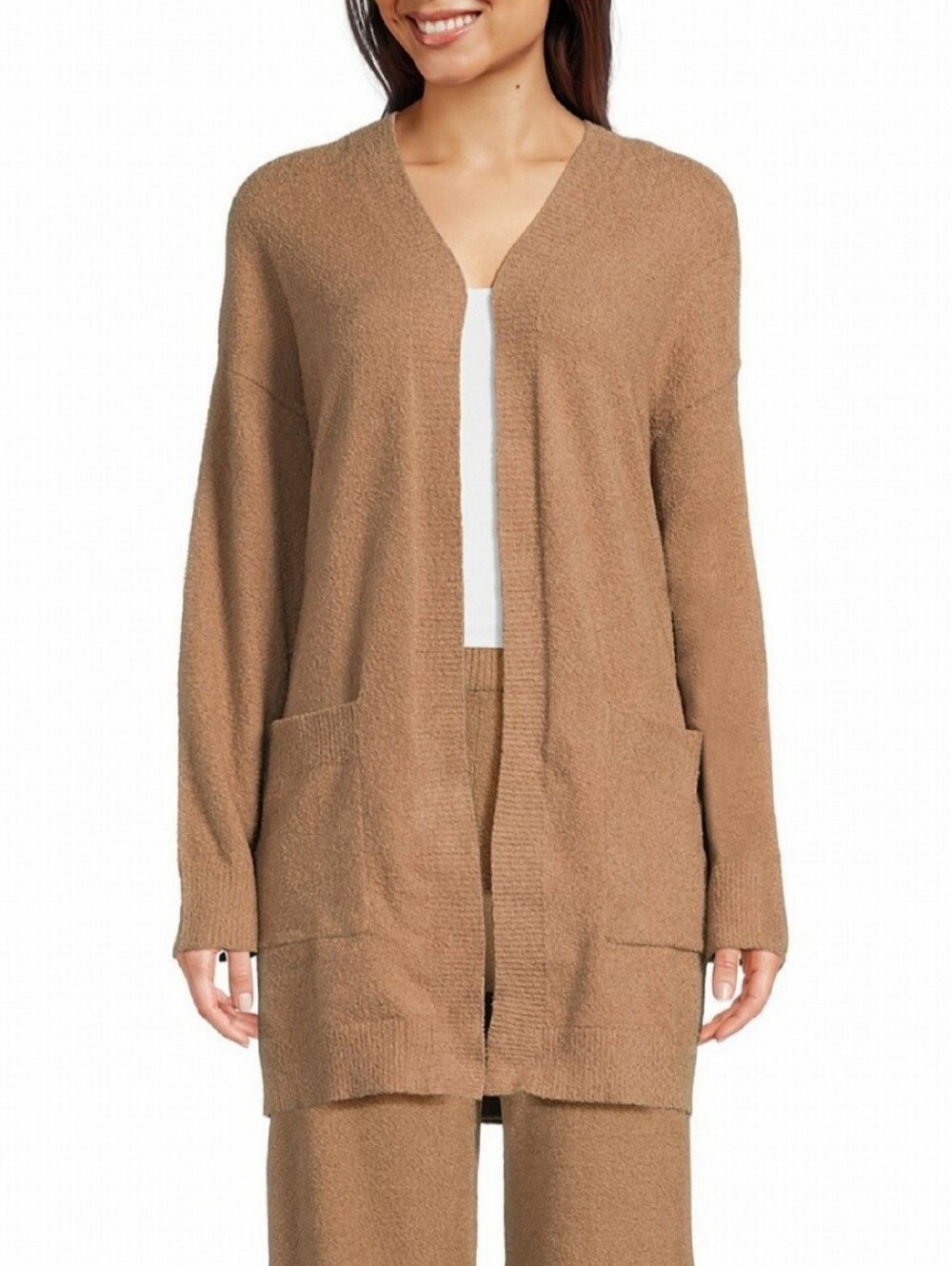 Old Navy Cozy Open-Front Women's Cardigan Sweater in Camel Size M - Picture 8 of 8